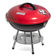Cuisinart Outdoor Portable Charcoal Grill, 14", Red, CCG-190RBC