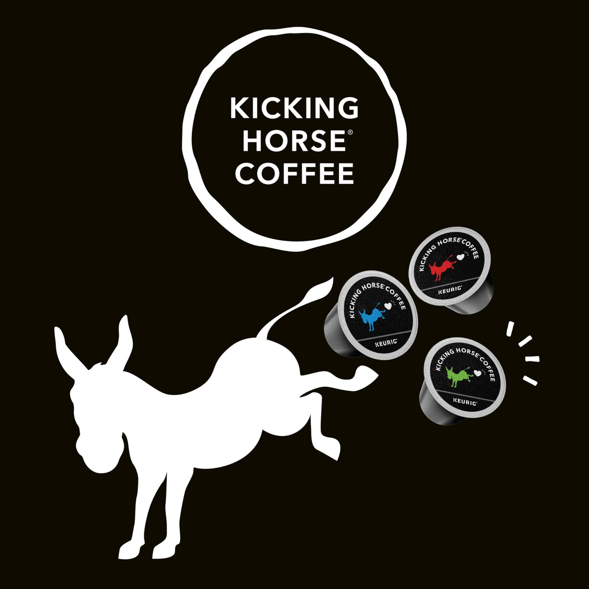 Kicking Horse Three Sisters Medium Roast K-Cup Pods
