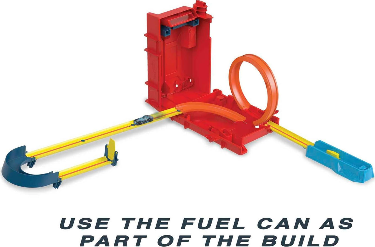 Hot Wheels Track Builder Unlimited Fuel Can Stunt Box Playset