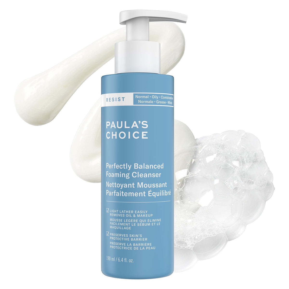 Paula's Choice RESIST Perfectly Balanced Foaming Cleanser, 190 mL