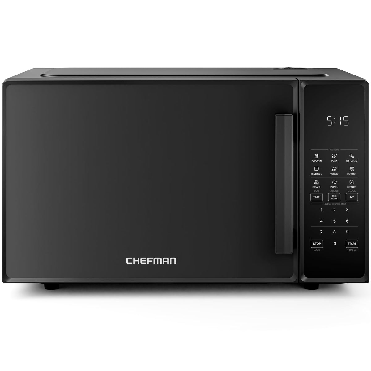 Chefman Countertop Microwave Oven, 1.1 Cu. Ft., 1000W, Black