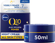 Nivea Q10 Anti-Wrinkle Night Cream, 50mL