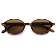 SOJOS Retro Oval Polarized Sunglasses for Women and Men, SJ2611