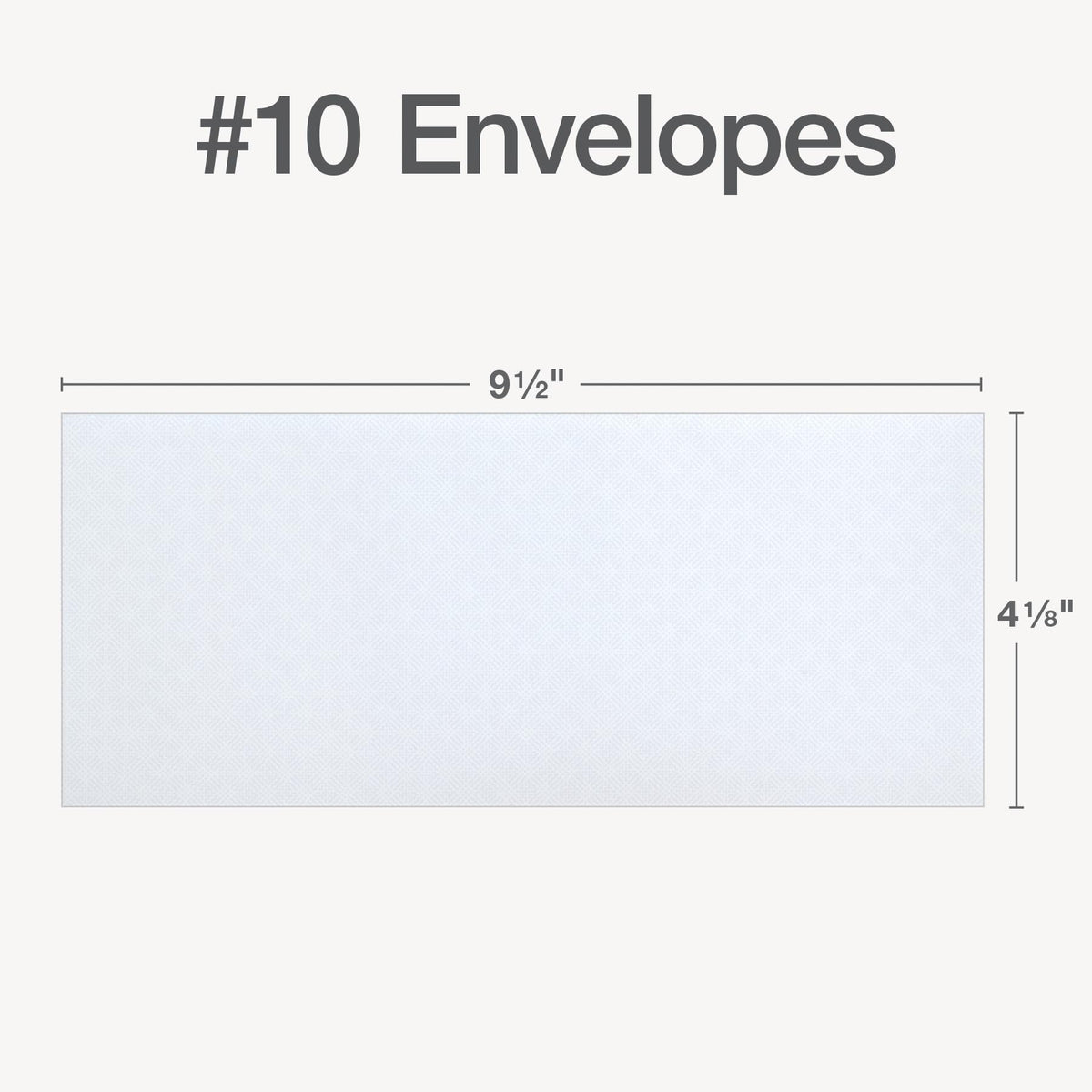 Oxford #10 Security Tint Envelopes, Peel and Seal, 500 Pack