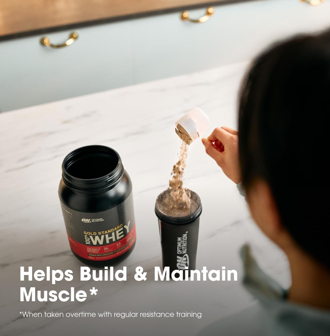 Optimum Nutrition Gold Standard 100% Whey, Double Rich Chocolate, 670g