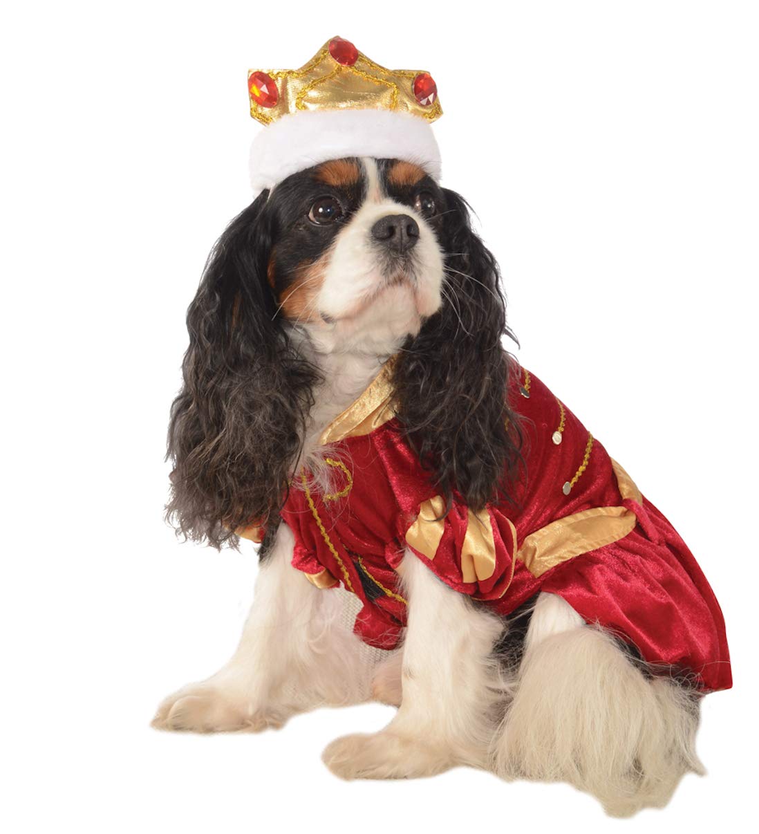 Rubies Halloween Classics Pet Costume, Medium, Red King