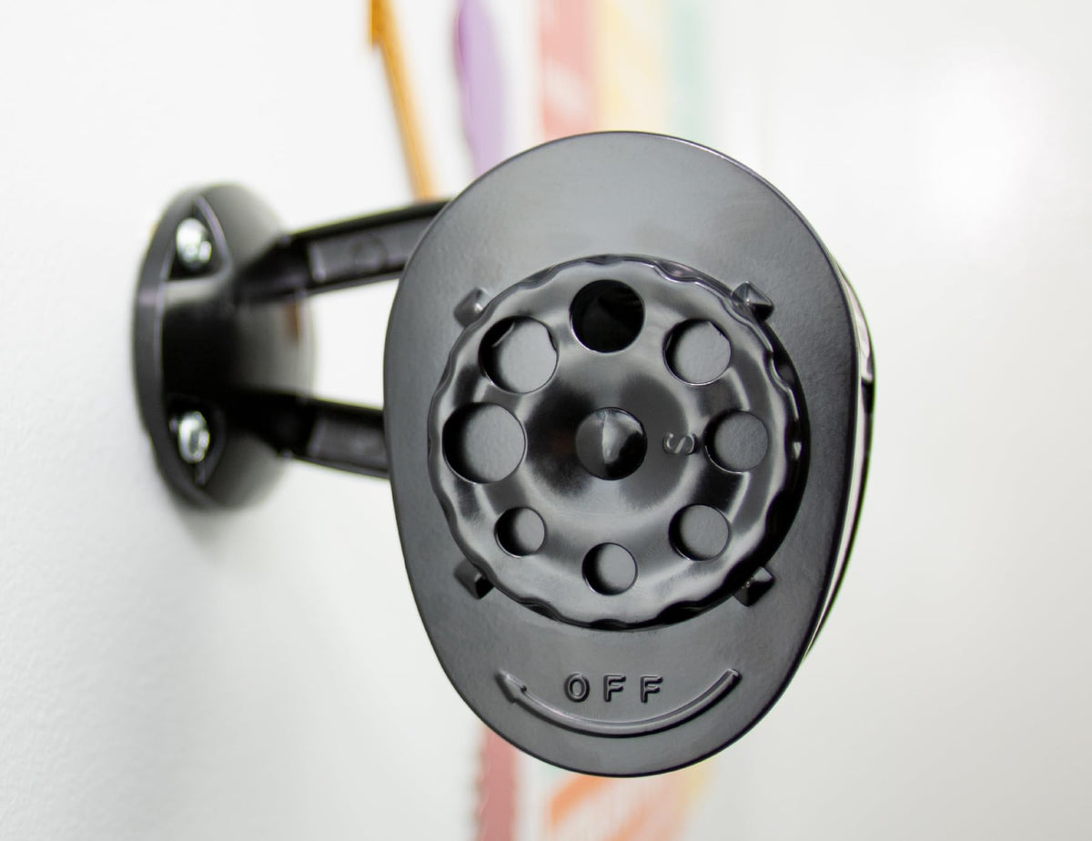 Bostitch MPS1-BLK Wall Mount Manual Pencil Sharpener, Black
