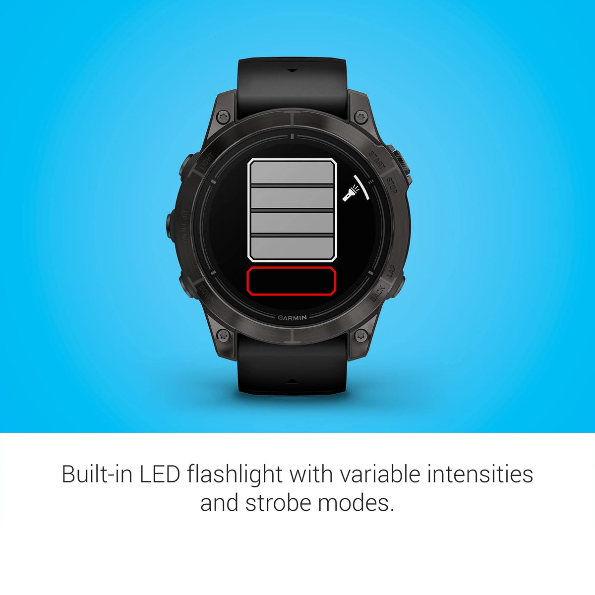Garmin epix Pro (Gen 2) Sapphire Edition Smartwatch, 47 mm, Black