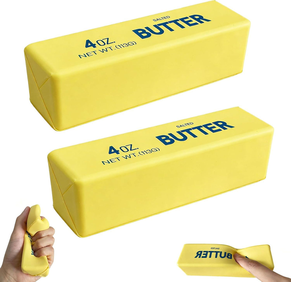 Butter Stick Squeeze Stress Balls (2 Pack)