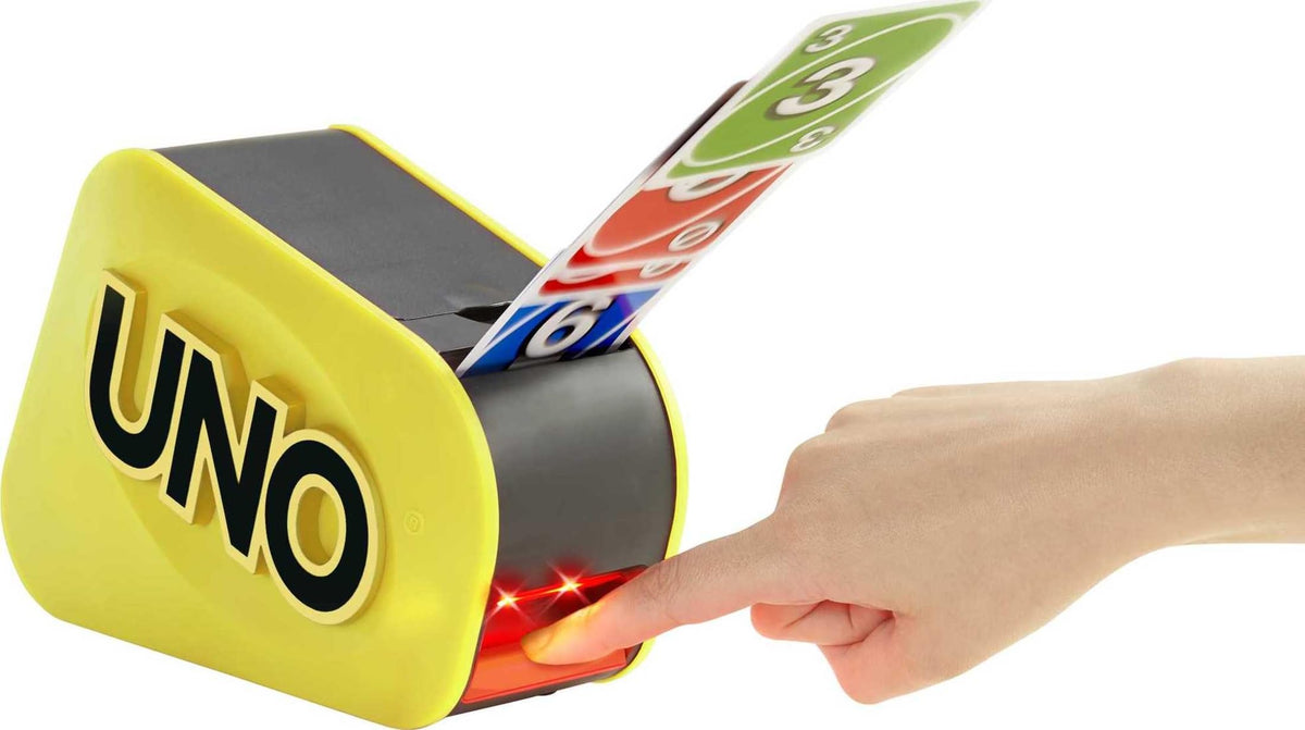 Mattel Games UNO Attack Mega Hit Card Game, 112 Cards, Ages 7+