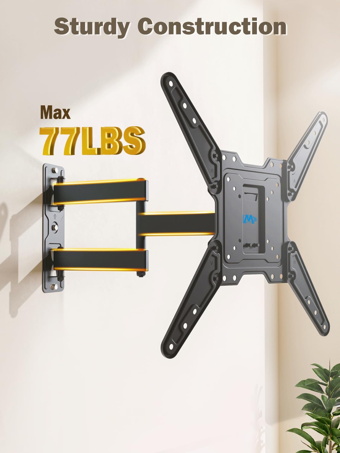 Mounting Dream MD2413-MX Full Motion TV Wall Mount, 26-55"