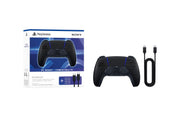 PlayStation DualSense Controller with USB Cable, Midnight Black