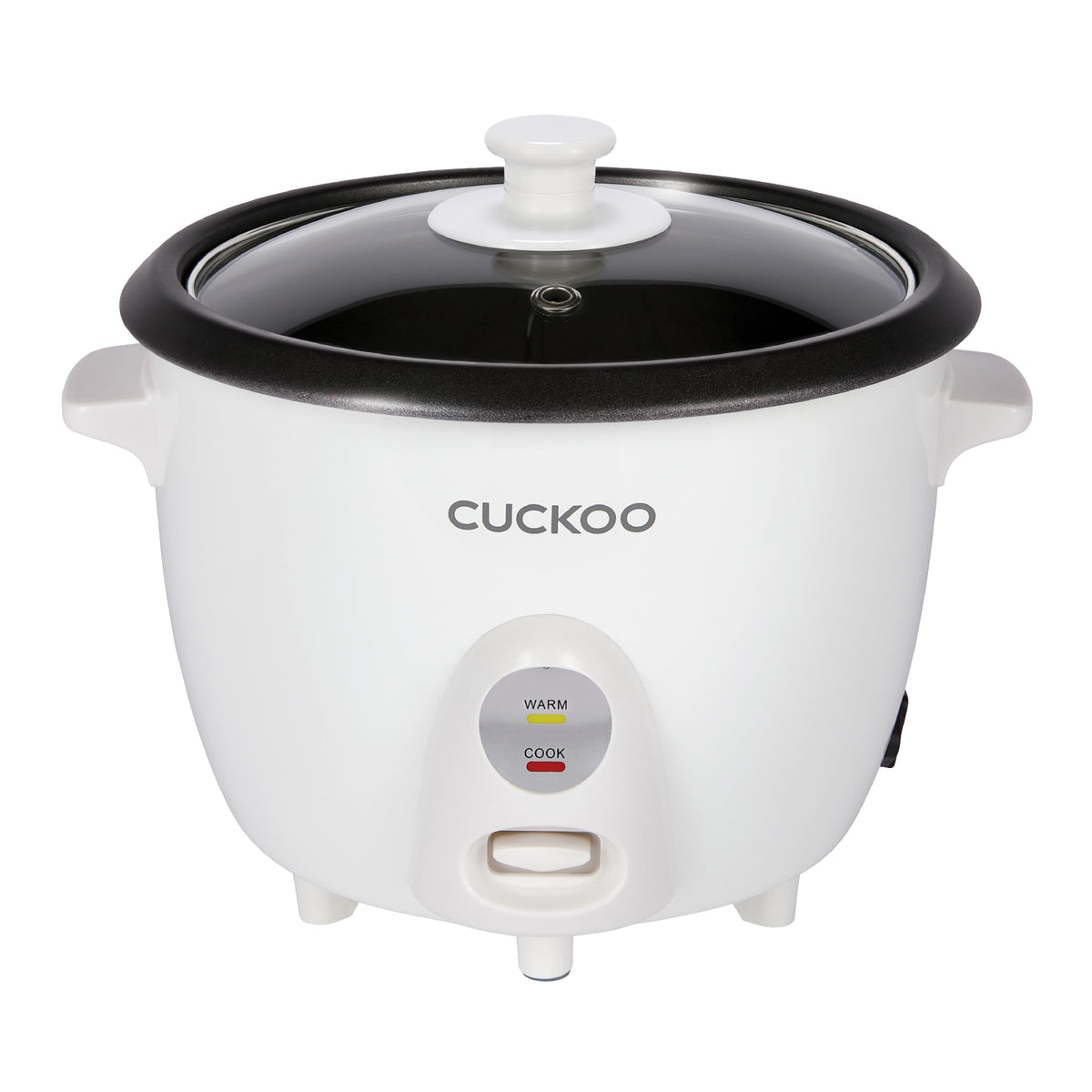 Cuckoo One Touch Rice Cooker, 6-Cup Uncooked, White, CR-0601C
