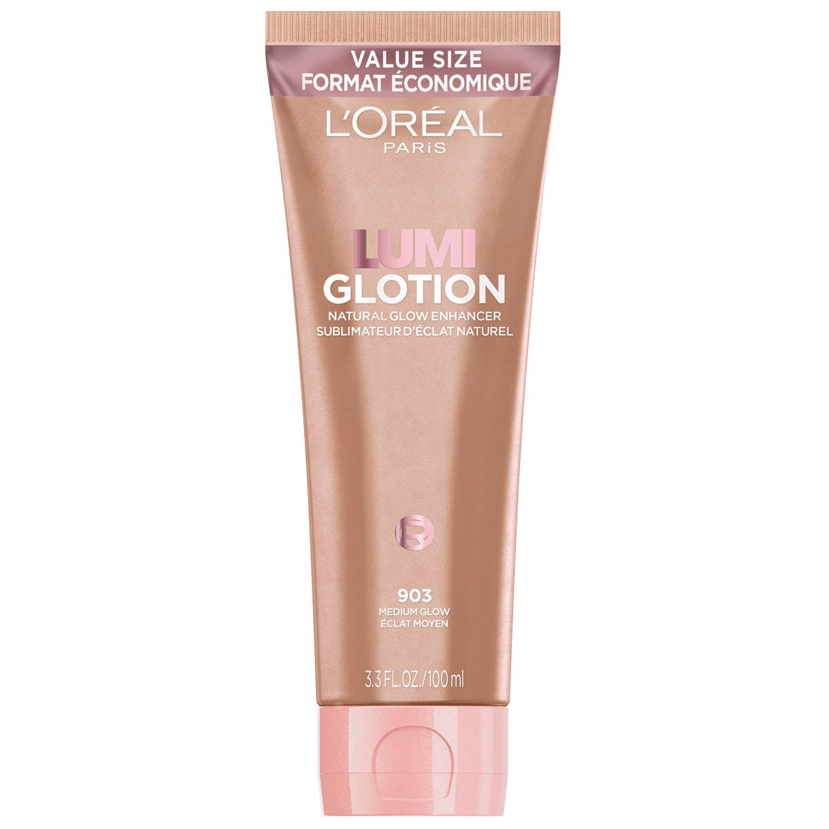 L'Oréal Paris Lumi Glotion Jumbo Highlighter, 903 Medium, 100 ml