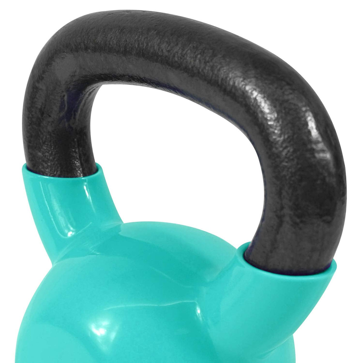 Yes4All Vinyl Coated Kettlebell Weight Set, Multicolor, 5, 10, 15 lb