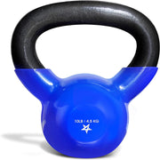Yes4All Vinyl Coated Kettlebell, 10 lbs