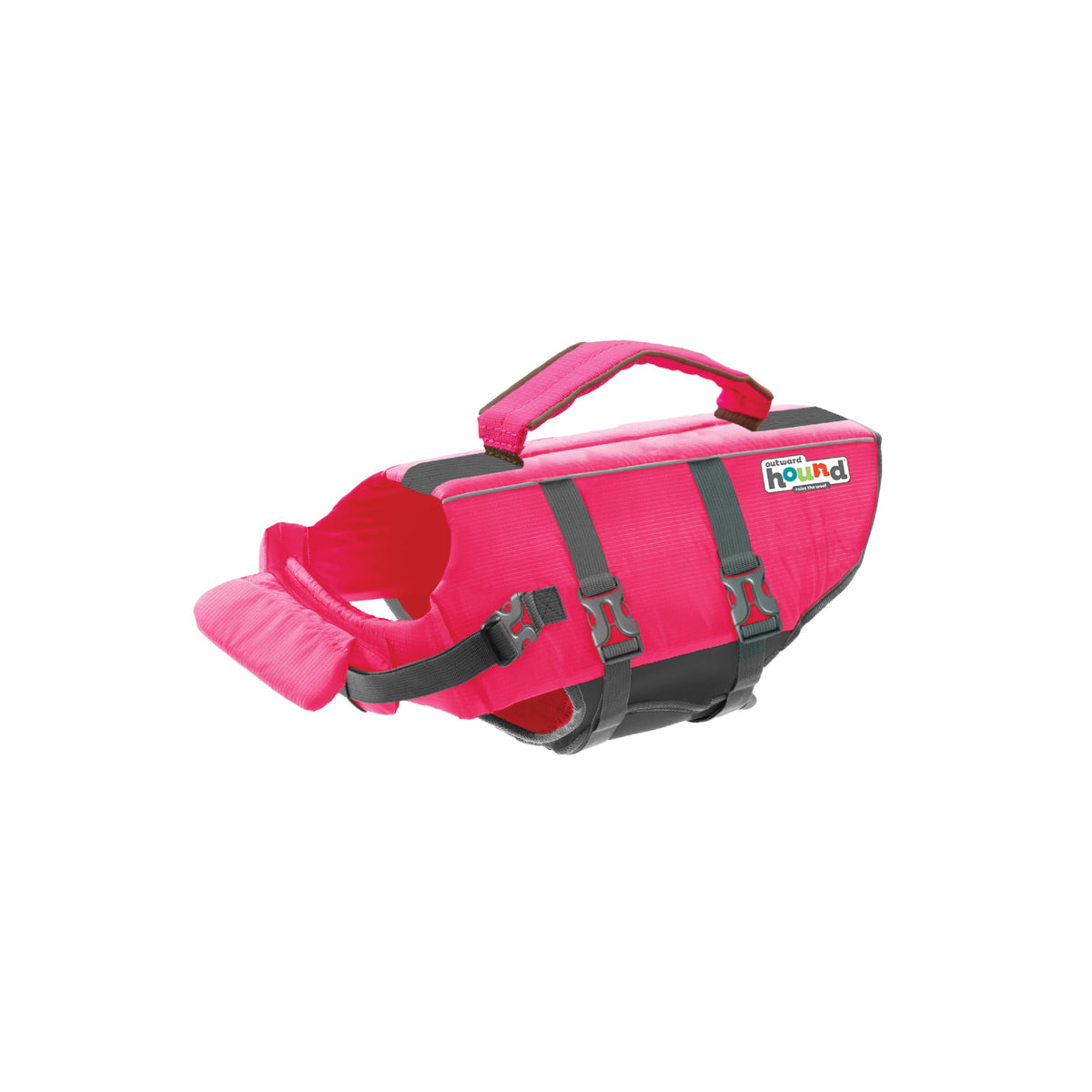 Outward Hound Granby Splash Dog Life Jacket, Small, Pink