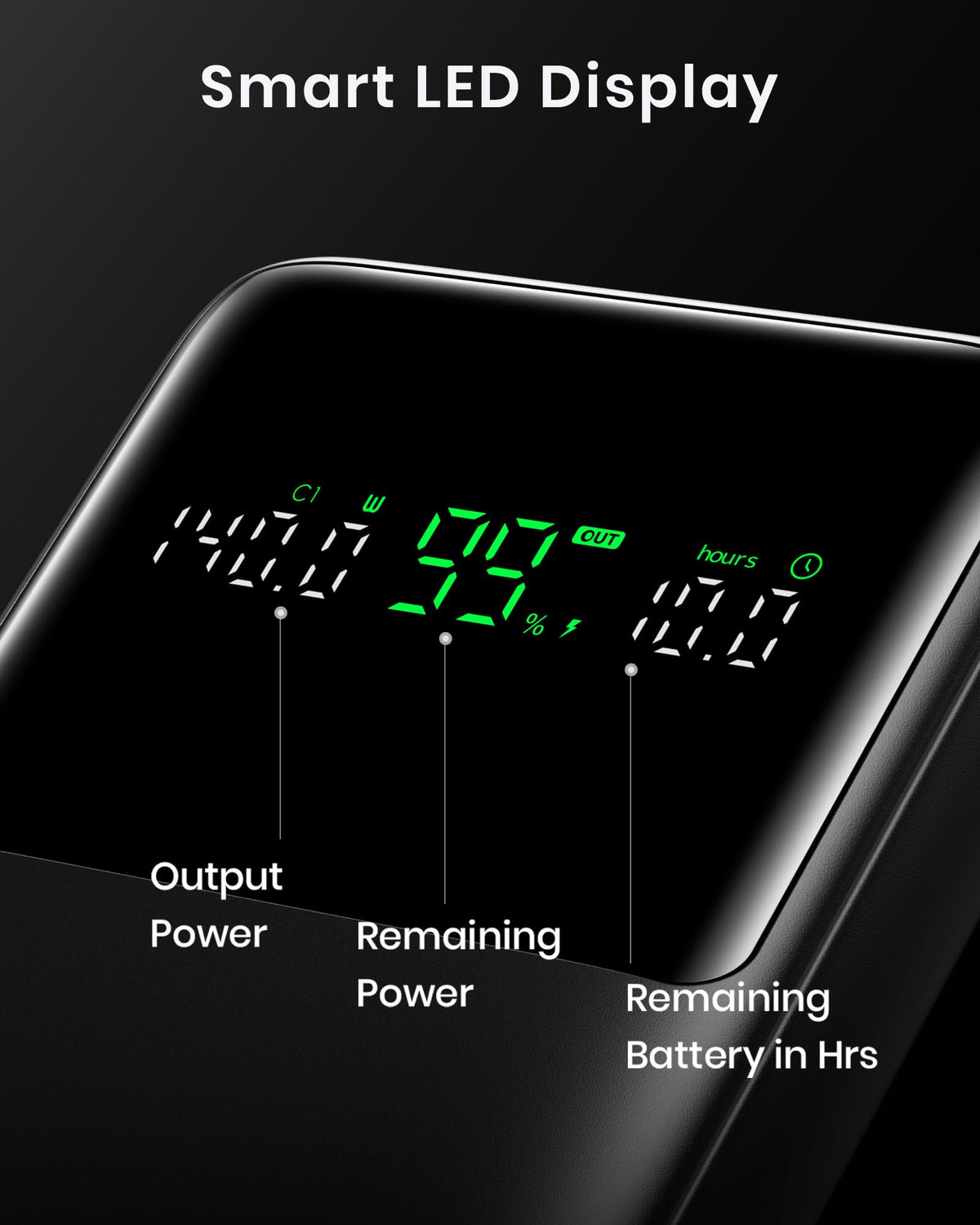INIU 140W Laptop Power Bank with USB C Cable, 27000mAh