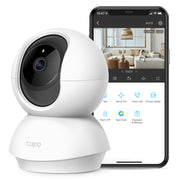 TP-Link Tapo C210 2K Pan/Tilt Indoor Wi-Fi Camera, White