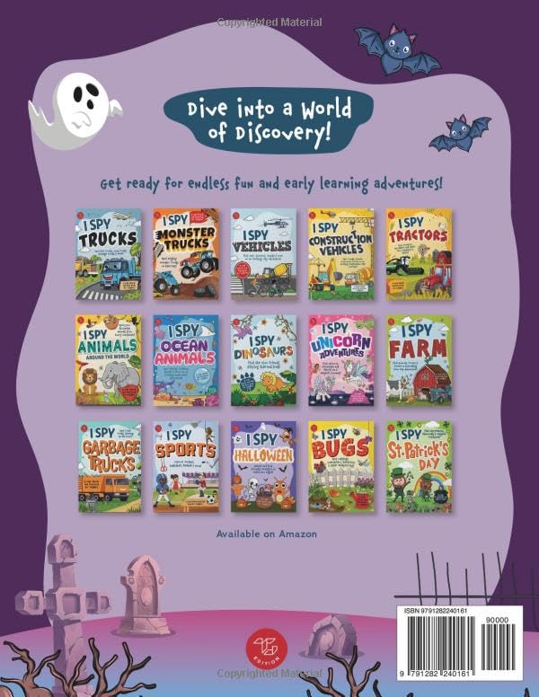 I Spy Halloween in the Spooky Mansion: Spot Pumpkins