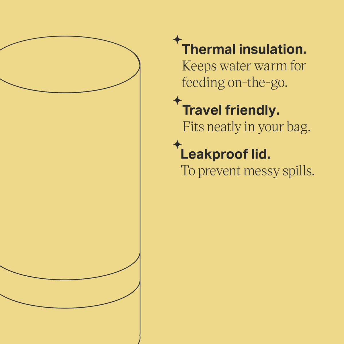 Tommee Tippee Travel Bottle Warmer, Portable