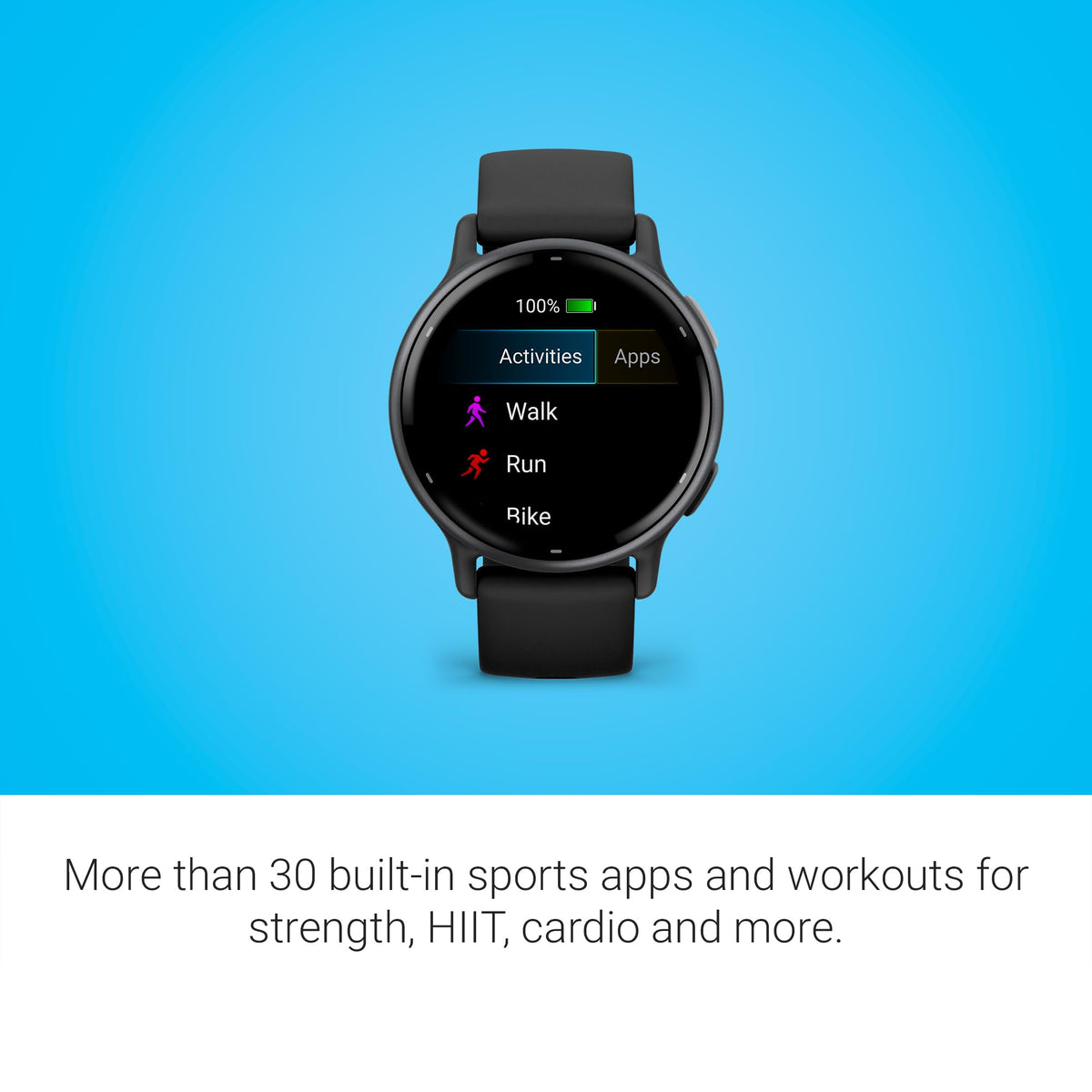 Garmin vívoactive 5 GPS Smartwatch, AMOLED Display, Black