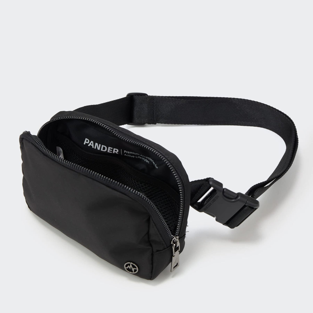 Pander 1L Fanny Pack Belt Bag for Women, Black