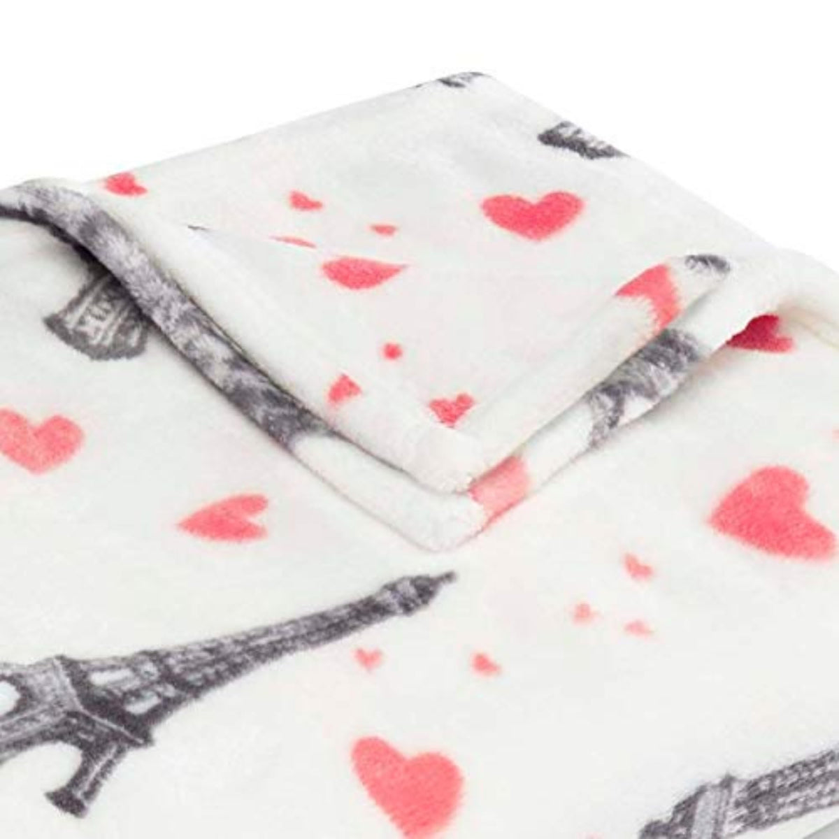 Betsey Johnson Throw Blanket, Retro Halloween Pink, 50x70 Inch