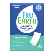Tru Earth Laundry Detergent Sheets, Unscented, 64 Sheets