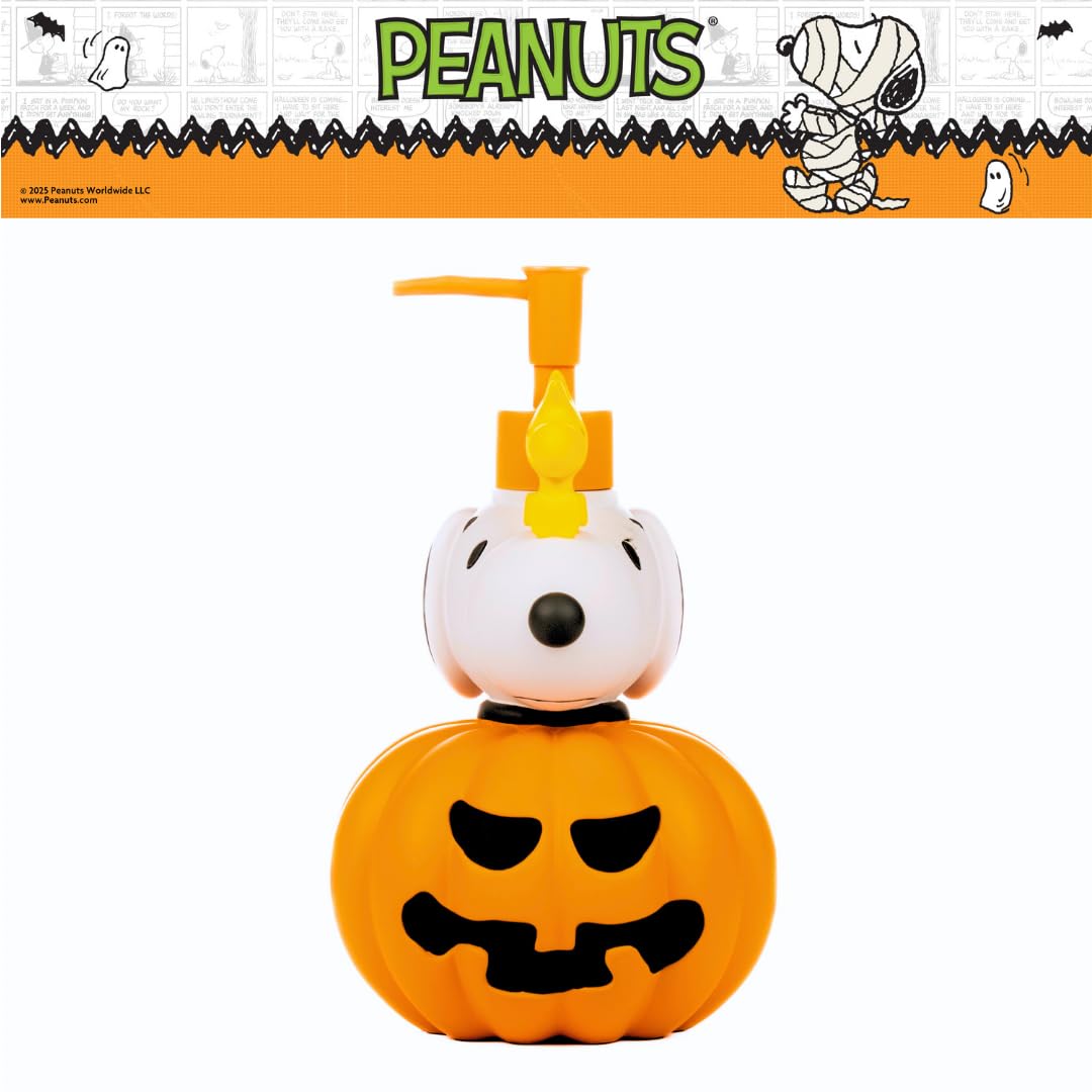 Franco Peanuts Snoopy Resin Pump Dispenser, 10.01 oz