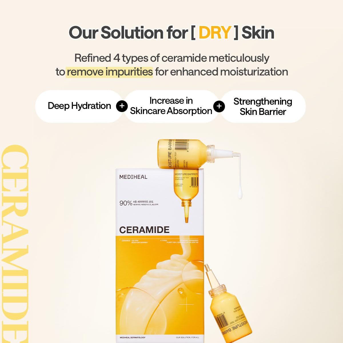 MEDIHEAL Ceramide Essential Face Mask (10 Sheets)