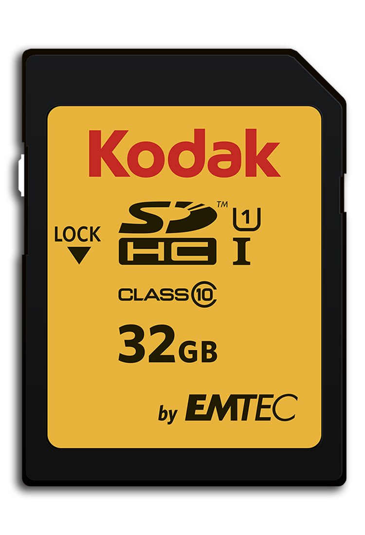 Kodak 32 GB Class 10 UHS-I U1 SDHC/XC Premium Performance Memory Card