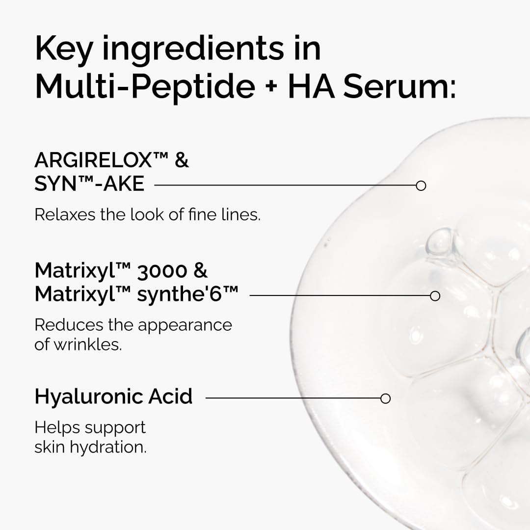 The Ordinary Multi-Peptide + Hyaluronic Acid Serum, 30 ml