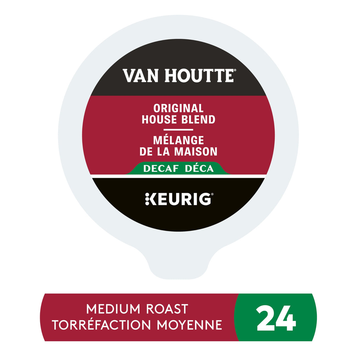 Van Houtte Original House Blend Decaf K-Cup Pods, 24 Count