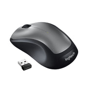 Logitech M310 Wireless Mouse with USB Nano Receiver, Silver