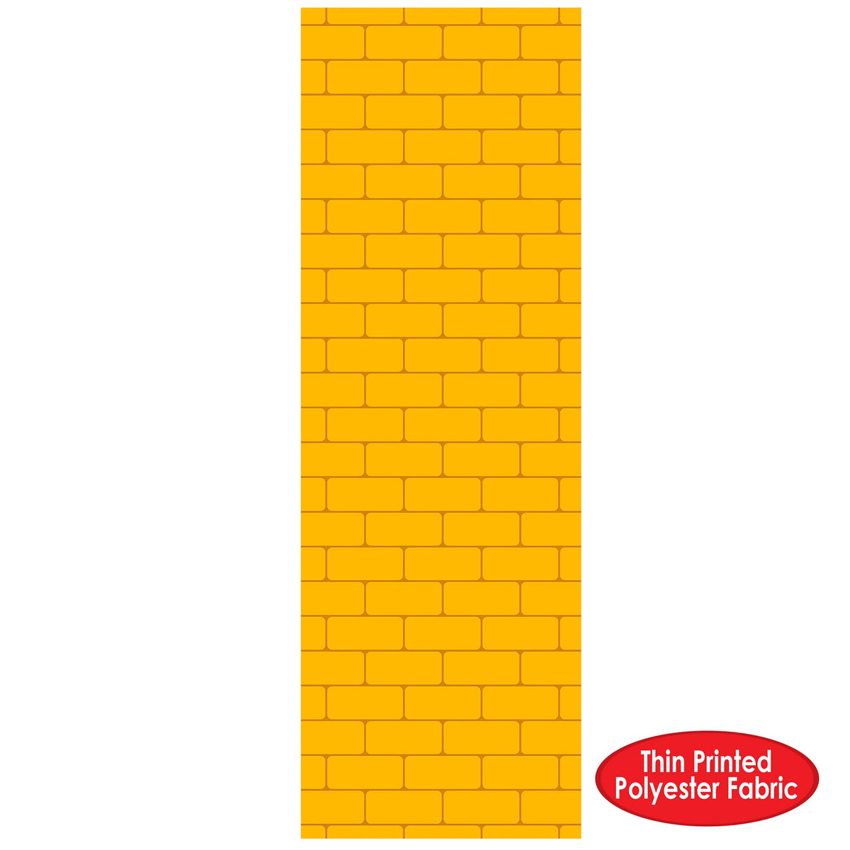 Beistle 2-Piece Yellow Brick Aisle Floor Runners