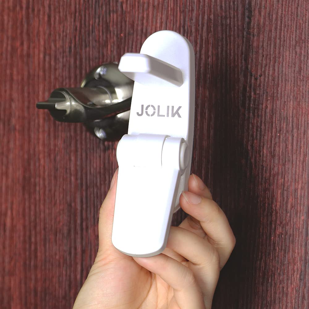 Jolik Childproof Door Lever Lock (2 Pack)