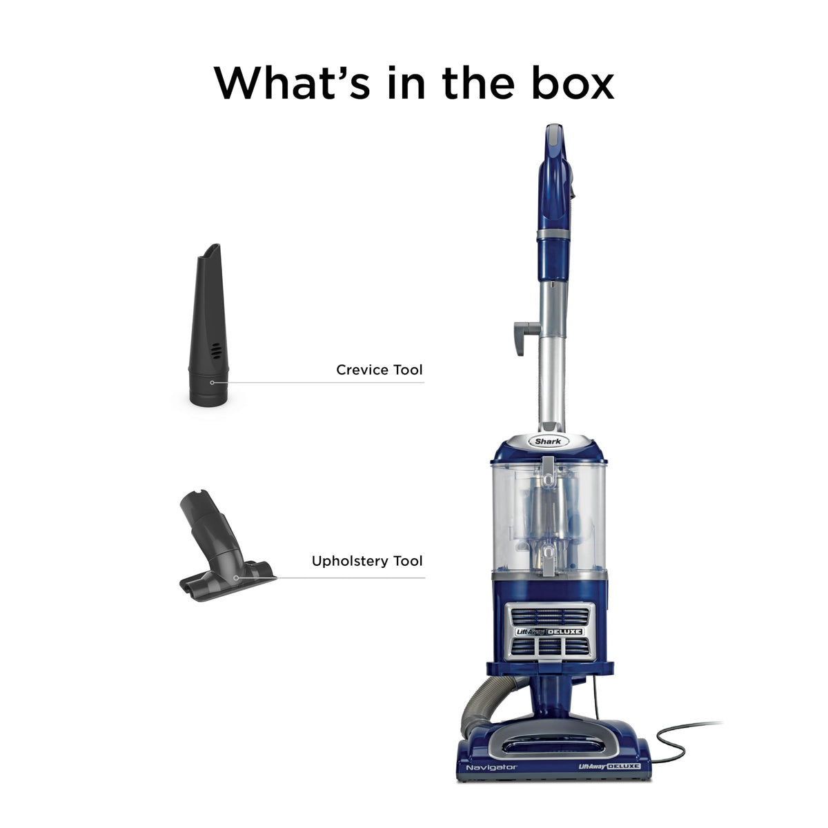 Shark Navigator Lift-Away Upright Vacuum NV360, Blue