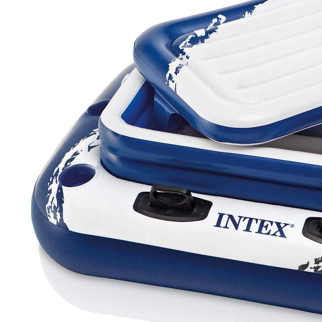 Intex 58821EP Inflatable Mega Chill II Beverage Cooler Float, 72 Can