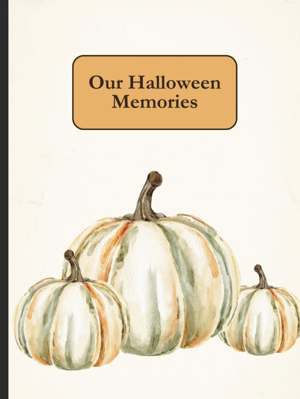 Our Halloween Memories Keepsake Journal, 76 Pages, 8.5 x 11 in