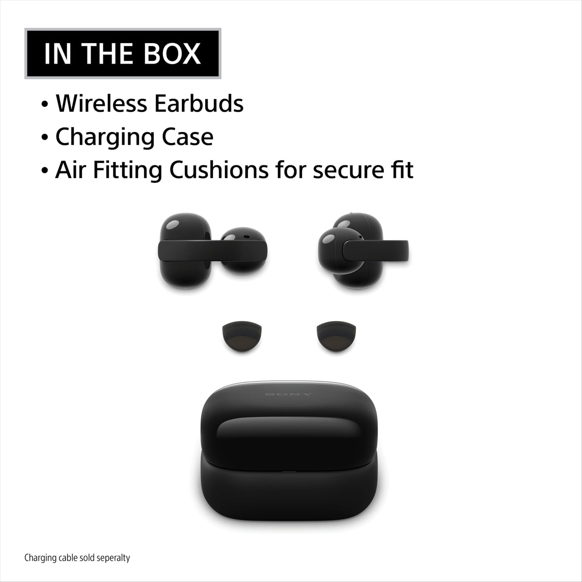 Sony LinkBuds Clip Wireless Open Earbuds