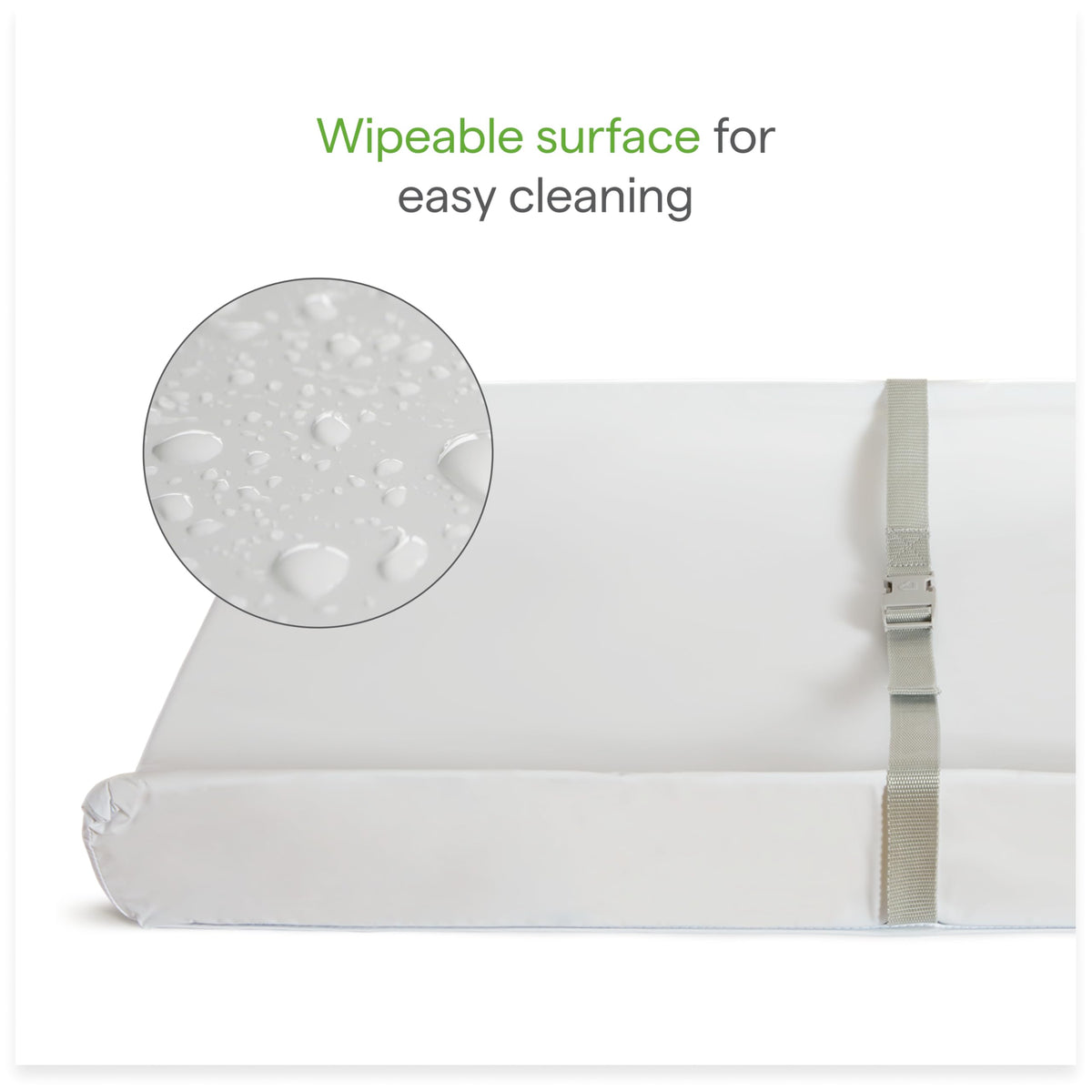 Munchkin Secure Grip Waterproof Diaper Changing Pad, 16" x 31"