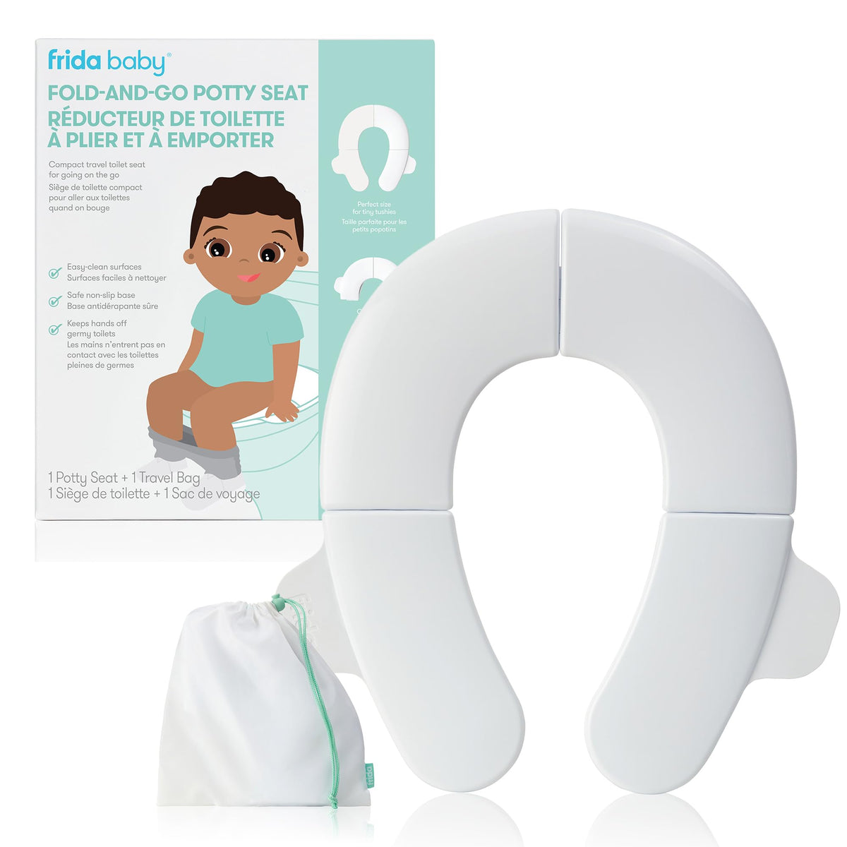 Frida Baby Fold-and-Go Potty Seat for Toilet