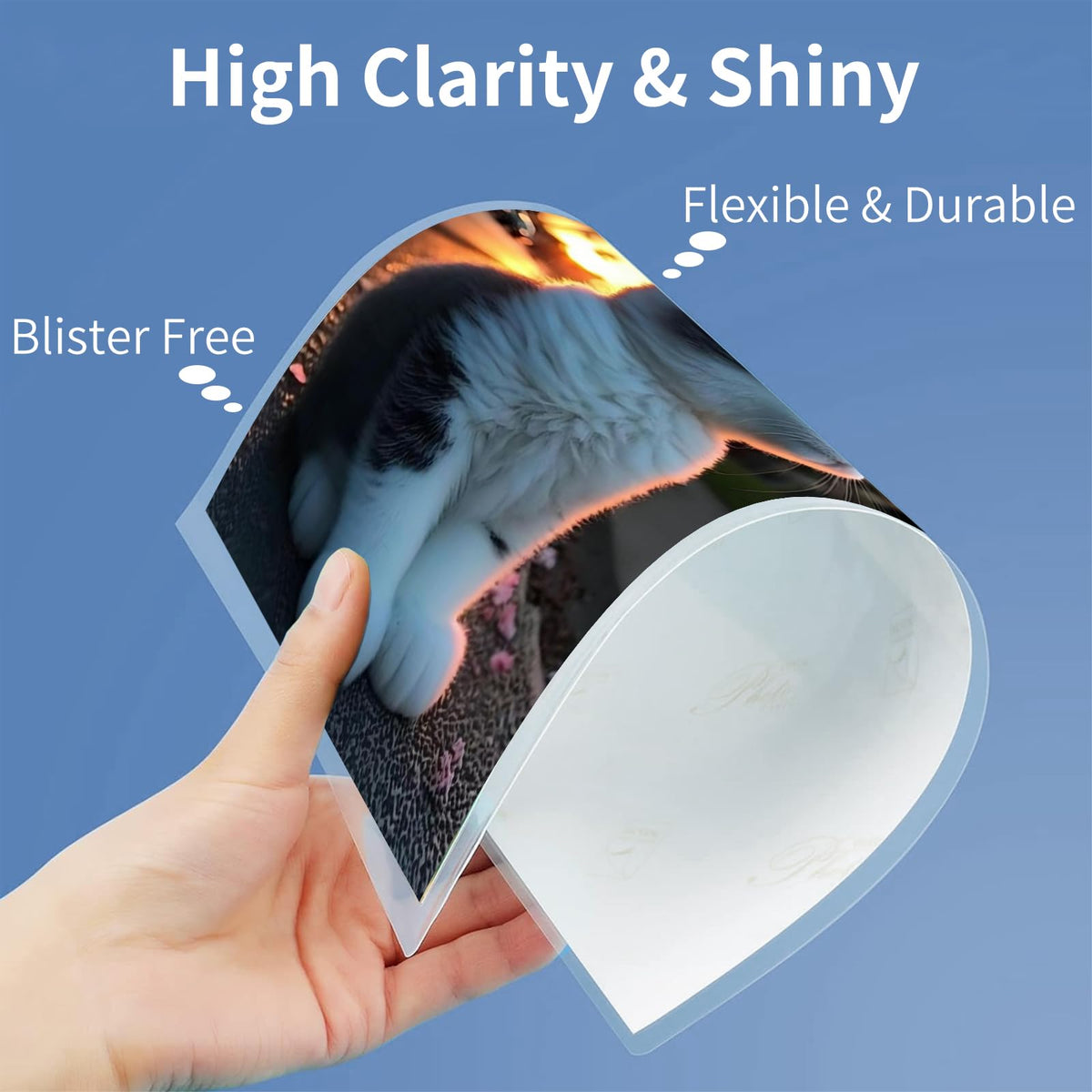 PAPRMA 3 Mil Laminating Sheets, 8.5 x 11 Inch, 200 Pack