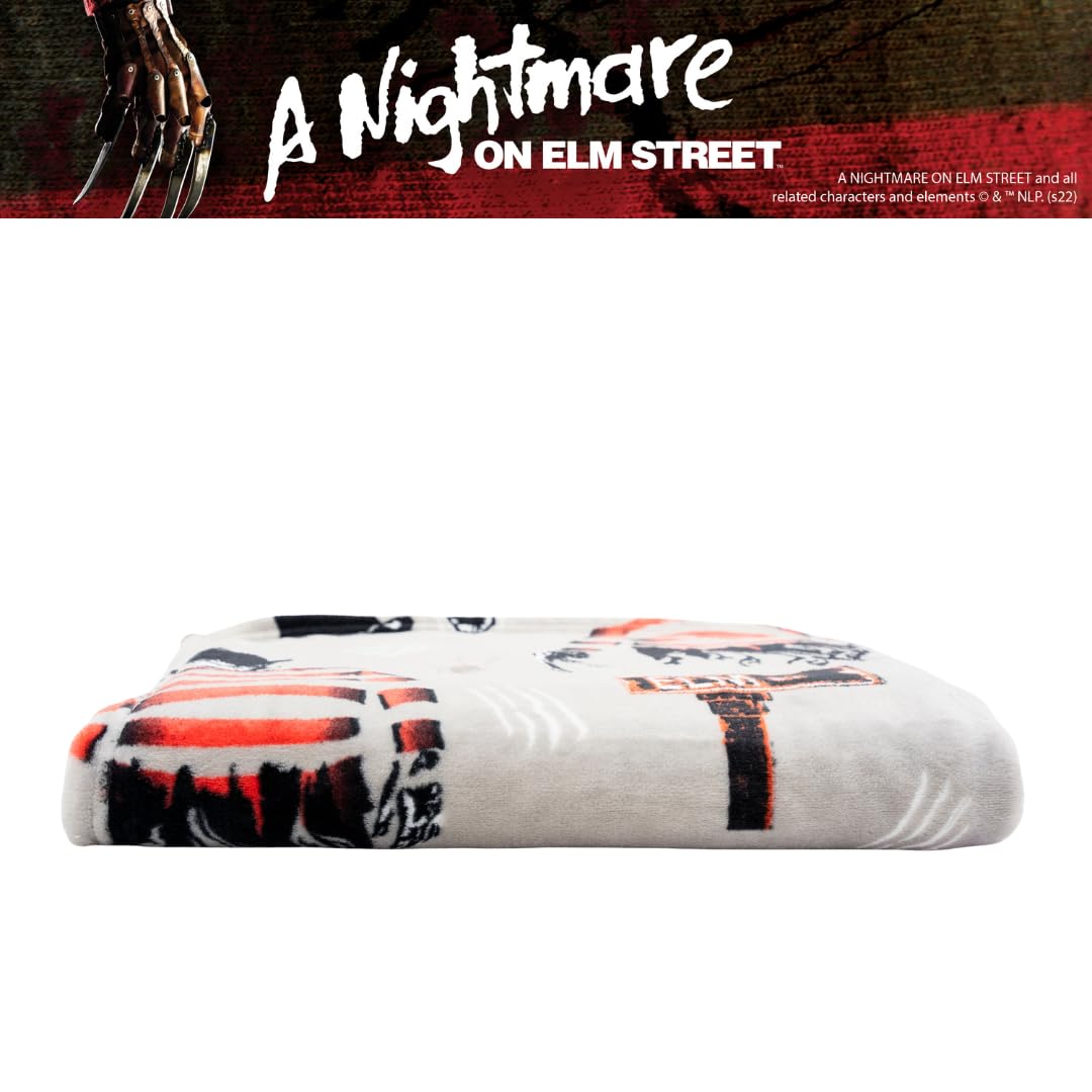 Franco Collectibles A Nightmare on Elm Street Halloween Throw Blanket
