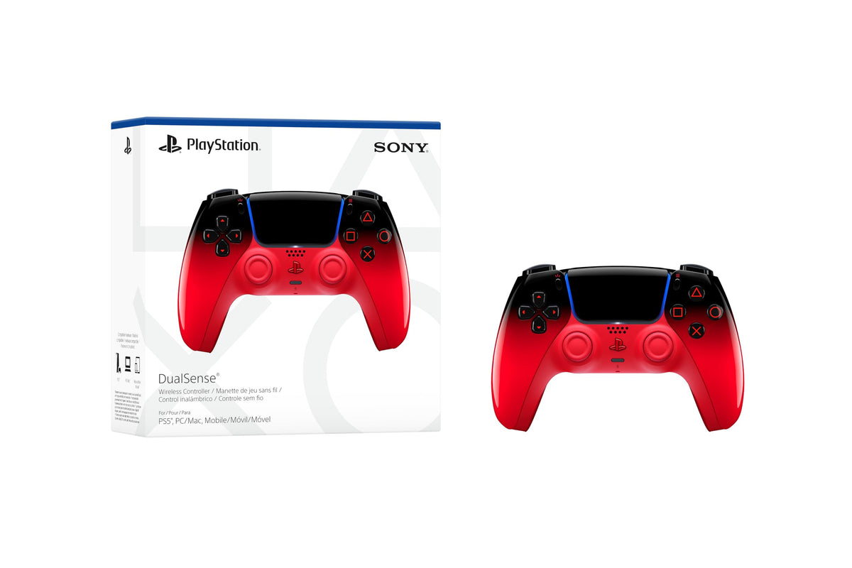PlayStation 5 DualSense Wireless Controller, Techno Red