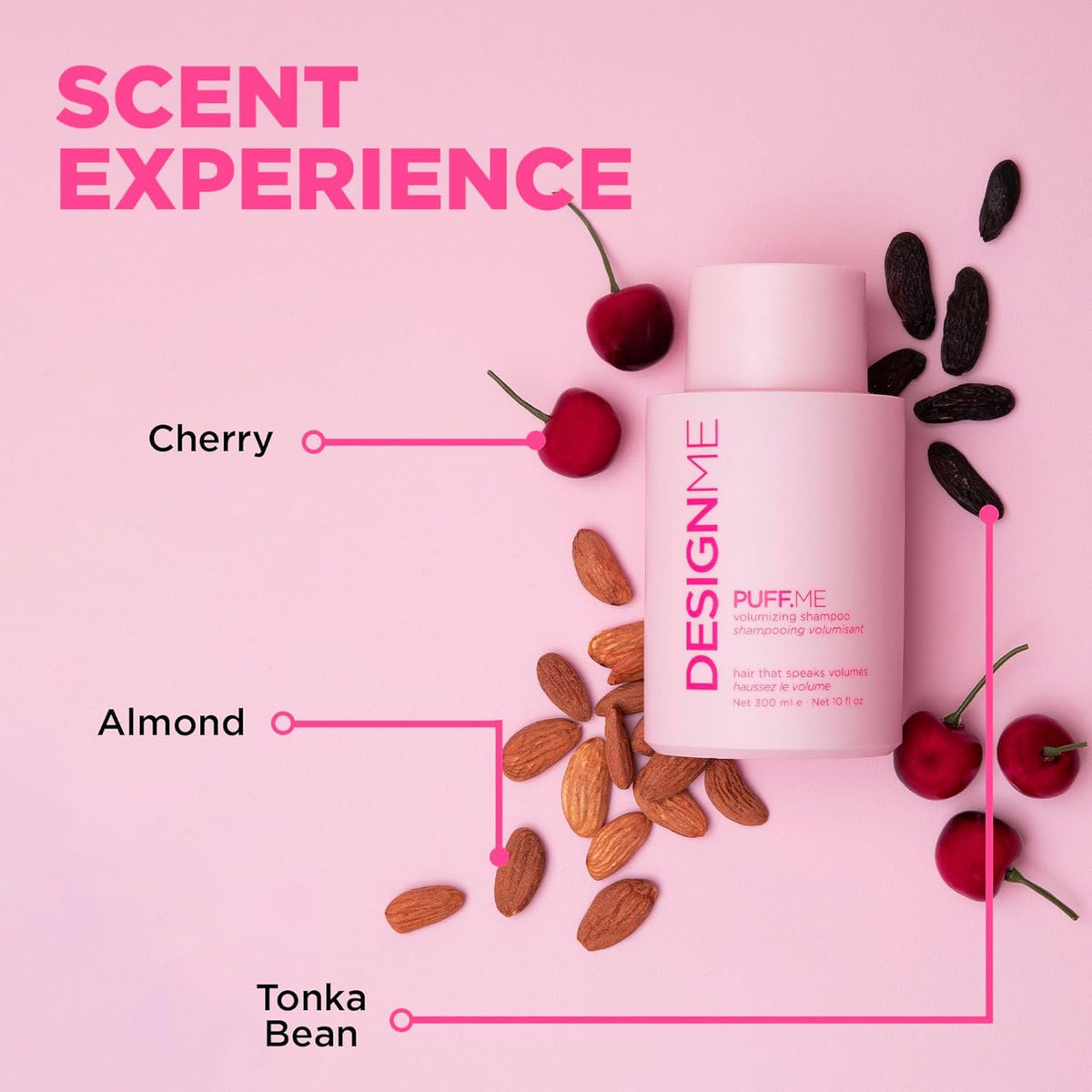 Design.Me PUFF.ME Volumizing Shampoo for Fine and Medium Hair