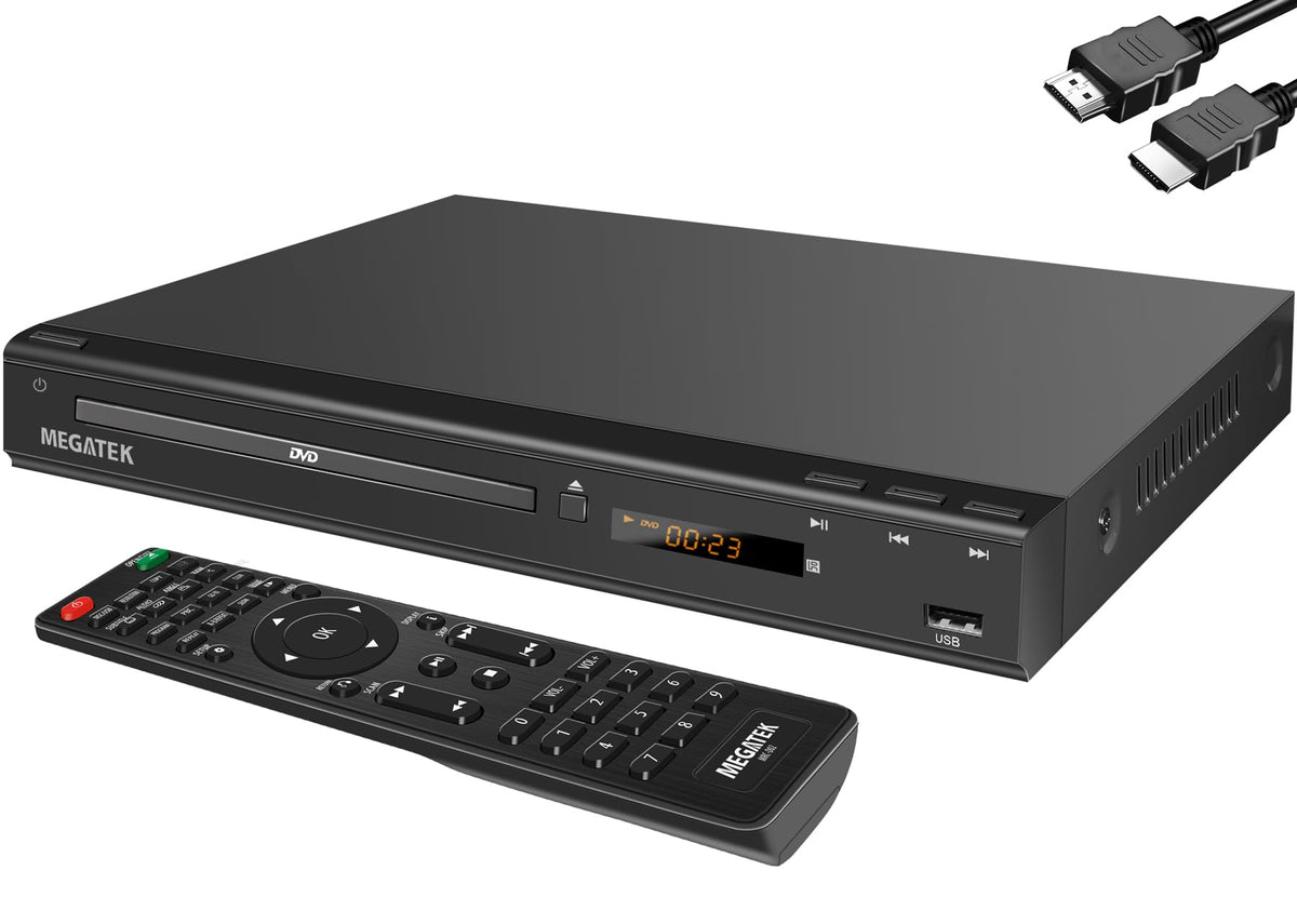 MEGATEK Compact Region-Free HDMI DVD Player