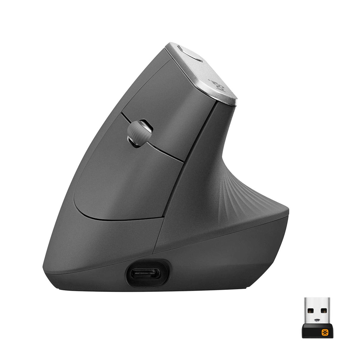 Logitech MX Vertical Wireless Ergonomic Mouse, Graphite