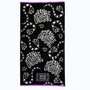 Franco Luxe Beetlejuice Jacquard Bath/Pool/Beach Towel, 64x34 Inch